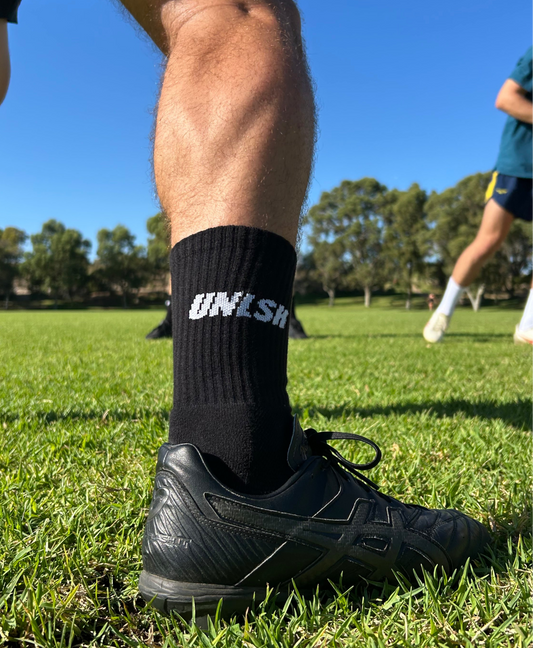 Black UNLSH 1.0 Grip Sock