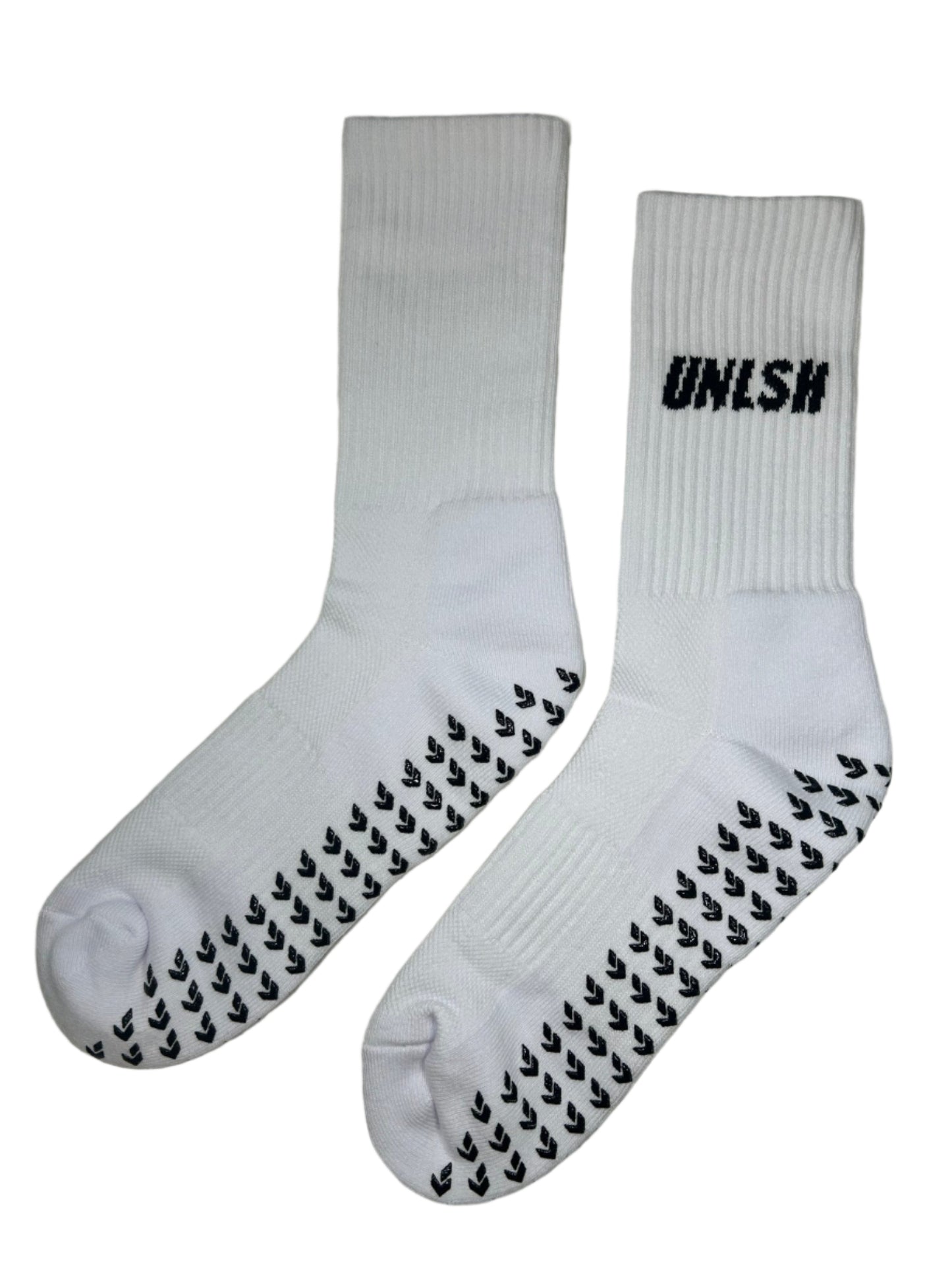 White UNLSH Grip Sock
