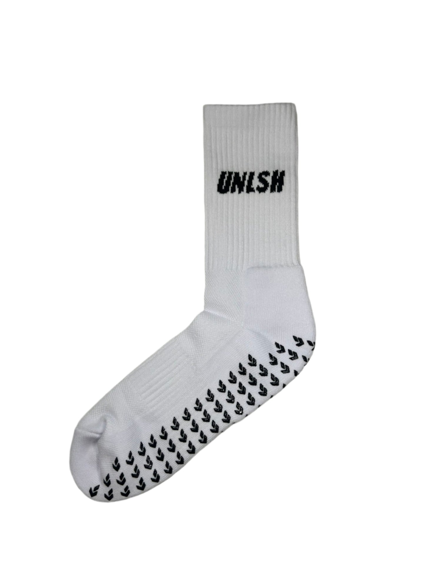 White UNLSH Grip Sock